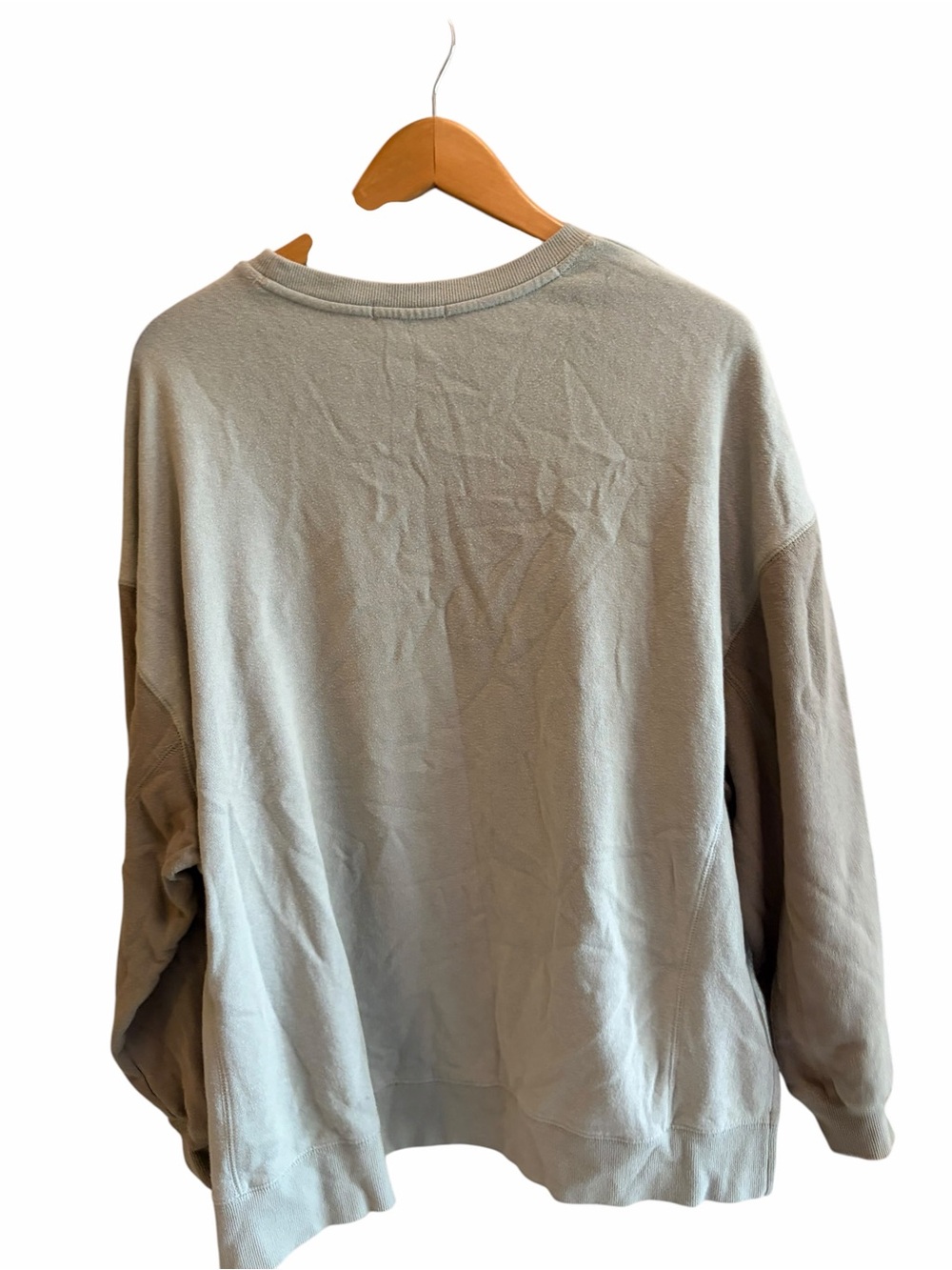 Z-Supply weekender crewneck Colorblock Pullover Sweatshirt Size S Green - Picture 5 of 8